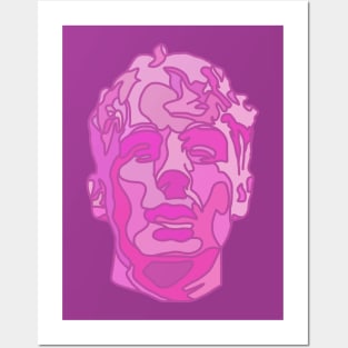 Glass Animals Raspberry Soda (Head Only) Posters and Art